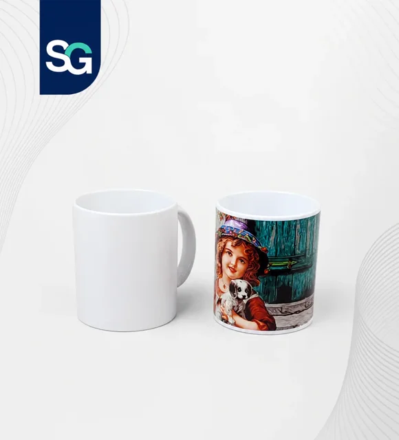 لیوان ماگ سفید ساده